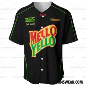 Days of Thunder Mello Yello Nascar Film Racing Customize Name and Number Baseball Jersey Hockey Jersey 1 Nascar store - Loyal fans of Days of Thunder's Unisex Baseball Jerseys,Kid Baseball Jerseys,Youth Baseball Jerseys,Men's Hockey Jerseys,WoMen's Hockey Jerseys,Youth's Hockey Jerseys:vintage nascar racing suit,uniform,apparel,shirts,merch,hoodie,jackets,shorts,sweatshirt,outfits,clothes