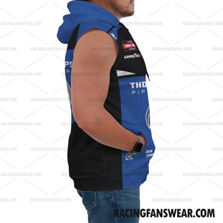 Nascar store - Loyal fans of Dean Thompson's Unisex Sleeveless Hoodie,Unisex Hooded T-Shirt,Kid Sleeveless Hoodie,Kid Hooded T-Shirts:vintage nascar racing suit,uniform,apparel,shirts,merch,hoodie,jackets,shorts,sweatshirt,outfits,clothes