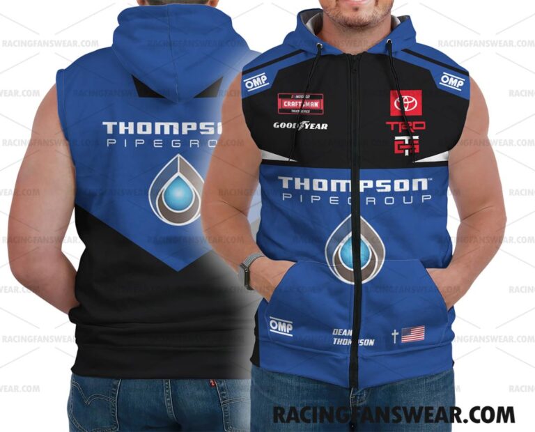 Nascar store - Loyal fans of Dean Thompson's Unisex Sleeveless Hoodie,Unisex Hooded T-Shirt,Kid Sleeveless Hoodie,Kid Hooded T-Shirts:vintage nascar racing suit,uniform,apparel,shirts,merch,hoodie,jackets,shorts,sweatshirt,outfits,clothes