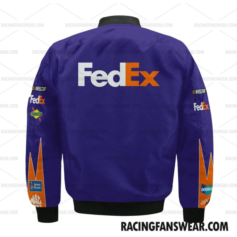 Nascar store - Loyal fans of Denny Hamlin's Bomber Jacket,Unisex Thick Coat,Kid Thick Coat:vintage nascar racing suit,uniform,apparel,shirts,merch,hoodie,jackets,shorts,sweatshirt,outfits,clothes