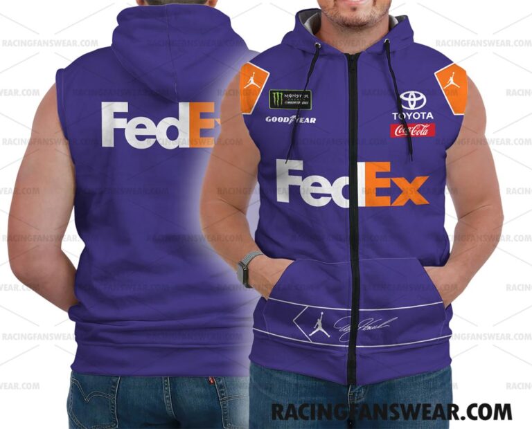 Nascar store - Loyal fans of Denny Hamlin's Unisex Sleeveless Hoodie,Unisex Hooded T-Shirt,Kid Sleeveless Hoodie,Kid Hooded T-Shirts:vintage nascar racing suit,uniform,apparel,shirts,merch,hoodie,jackets,shorts,sweatshirt,outfits,clothes