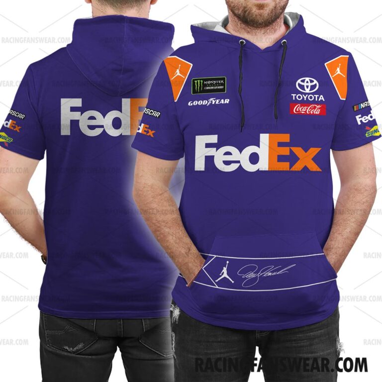 Nascar store - Loyal fans of Denny Hamlin's Unisex Sleeveless Hoodie,Unisex Hooded T-Shirt,Kid Sleeveless Hoodie,Kid Hooded T-Shirts:vintage nascar racing suit,uniform,apparel,shirts,merch,hoodie,jackets,shorts,sweatshirt,outfits,clothes