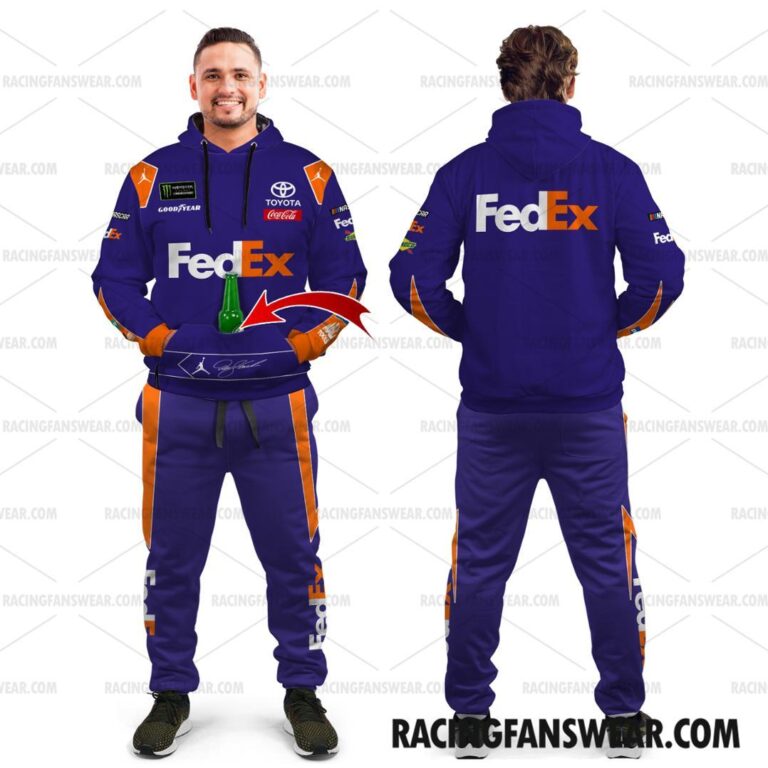 Nascar store - Loyal fans of Denny Hamlin's Combo Unisex Pop Top Hoodie + Unisex Long Pants,Unisex Pop Top Hoodie,Unisex Long Pants:vintage nascar racing suit,uniform,apparel,shirts,merch,hoodie,jackets,shorts,sweatshirt,outfits,clothes