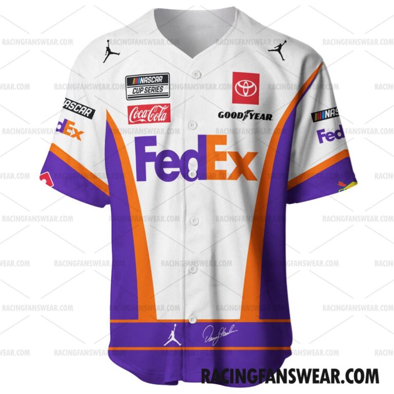 Nascar store - Loyal fans of Denny Hamlin's Unisex Baseball Jerseys,Kid Baseball Jerseys,Youth Baseball Jerseys:vintage nascar racing suit,uniform,apparel,shirts,merch,hoodie,jackets,shorts,sweatshirt,outfits,clothes