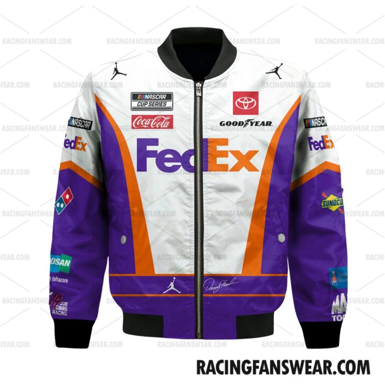 Nascar store - Loyal fans of Denny Hamlin's Bomber Jacket,Unisex Thick Coat,Kid Thick Coat:vintage nascar racing suit,uniform,apparel,shirts,merch,hoodie,jackets,shorts,sweatshirt,outfits,clothes