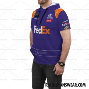 Denny Hamlin Nascar Racing 2018 Uniform Apparel Clothes Bomber Thick Coat Sleeveless Hoodie Hooded T-Shirt 8 Nascar store - Loyal fans of Denny Hamlin's Bomber Jacket,Unisex Thick Coat,Unisex Sleeveless Hoodie,Unisex Hooded T-Shirt,Kid Sleeveless Hoodie,Kid Hooded T-Shirts,Kid Thick Coat:vintage nascar racing suit,uniform,apparel,shirts,merch,hoodie,jackets,shorts,sweatshirt,outfits,clothes