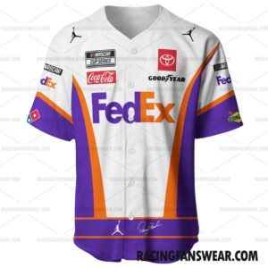 Denny Hamlin Nascar Racing 2022 Customize Name and Number Clothes Baseball Jersey Hockey Jersey 1 Nascar store - Loyal fans of Denny Hamlin's Unisex Baseball Jerseys,Kid Baseball Jerseys,Youth Baseball Jerseys,Men's Hockey Jerseys,WoMen's Hockey Jerseys,Youth's Hockey Jerseys:vintage nascar racing suit,uniform,apparel,shirts,merch,hoodie,jackets,shorts,sweatshirt,outfits,clothes