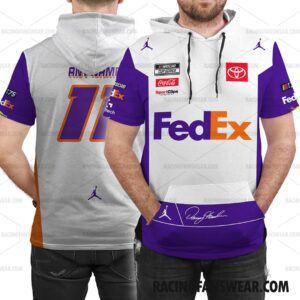 Denny Hamlin Nascar Racing 2023 Customize Name and Number Clothes Bomber Thick Coat Sleeveless Hoodie Hooded T-Shirt 7 Nascar store - Loyal fans of Denny Hamlin's Bomber Jacket,Unisex Thick Coat,Unisex Sleeveless Hoodie,Unisex Hooded T-Shirt,Kid Sleeveless Hoodie,Kid Hooded T-Shirts,Kid Thick Coat:vintage nascar racing suit,uniform,apparel,shirts,merch,hoodie,jackets,shorts,sweatshirt,outfits,clothes