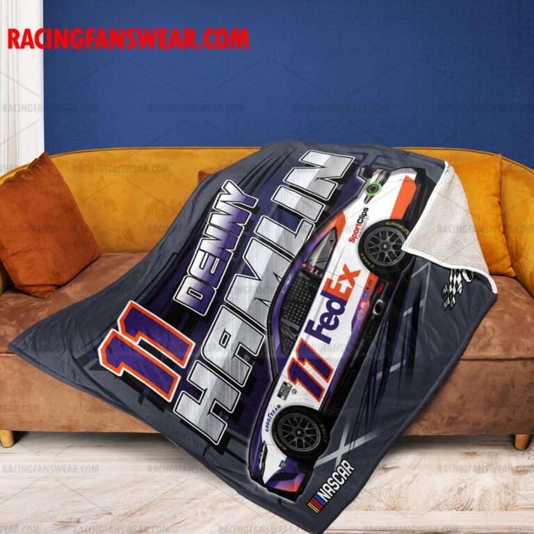 Nascar store - Loyal fans of Denny Hamlin's Rug,Doormat,Blanket Microfiber Fleece,Blanket Premium Sherpa,House Flag:vintage nascar racing suit,uniform,apparel,shirts,merch,hoodie,jackets,shorts,sweatshirt,outfits,clothes