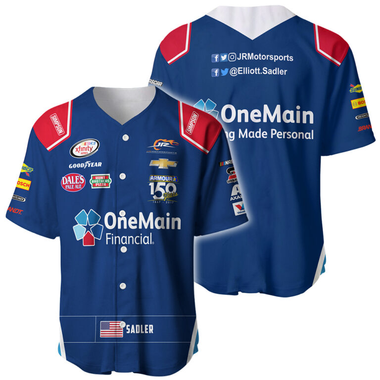 Elliott Sadler Nascar 2018 JRM Racing Suit Uniform Apparel Clothes ...