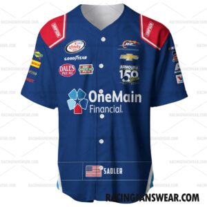 Elliott Sadler Nascar Racing 2018 Uniform Apparel Clothes Baseball Jersey Hockey Jersey 1 Nascar store - Loyal fans of Elliott Sadler's Unisex Baseball Jerseys,Kid Baseball Jerseys,Youth Baseball Jerseys,Men's Hockey Jerseys,WoMen's Hockey Jerseys,Youth's Hockey Jerseys:vintage nascar racing suit,uniform,apparel,shirts,merch,hoodie,jackets,shorts,sweatshirt,outfits,clothes