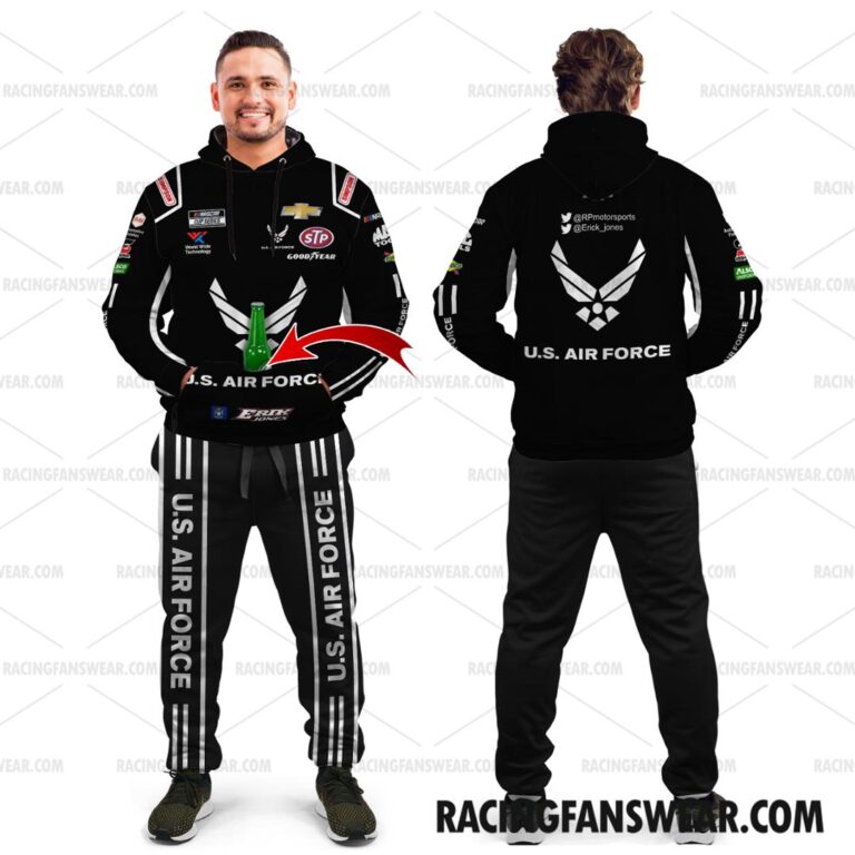 Nascar store - Loyal fans of Erik Jones's Combo Unisex Pop Top Hoodie + Unisex Long Pants,Unisex Pop Top Hoodie,Unisex Long Pants:vintage nascar racing suit,uniform,apparel,shirts,merch,hoodie,jackets,shorts,sweatshirt,outfits,clothes