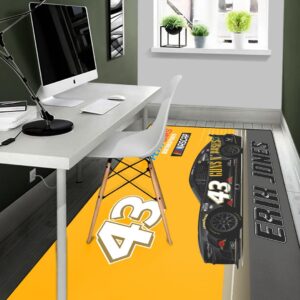 Erik Jones Nascar Petty GMS Motorsports Racing Carpet Living Room Area Rugs Doormats Blanket Flag Home 3 Nascar store - Loyal fans of Erik Jones's Rug,Doormat,Blanket Microfiber Fleece,Blanket Premium Sherpa,House Flag:vintage nascar racing suit,uniform,apparel,shirts,merch,hoodie,jackets,shorts,sweatshirt,outfits,clothes