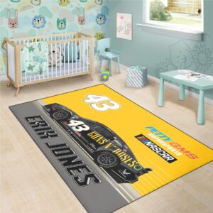 Erik Jones Nascar Petty GMS Motorsports Racing Carpet Living Room Area Rugs Doormats Blanket Flag Home 4 Nascar store - Loyal fans of Erik Jones's Rug,Doormat,Blanket Microfiber Fleece,Blanket Premium Sherpa,House Flag:vintage nascar racing suit,uniform,apparel,shirts,merch,hoodie,jackets,shorts,sweatshirt,outfits,clothes