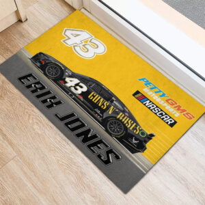 Erik Jones Nascar Petty GMS Motorsports Racing Carpet Living Room Area Rugs Doormats Blanket Flag Home 5 Nascar store - Loyal fans of Erik Jones's Rug,Doormat,Blanket Microfiber Fleece,Blanket Premium Sherpa,House Flag:vintage nascar racing suit,uniform,apparel,shirts,merch,hoodie,jackets,shorts,sweatshirt,outfits,clothes