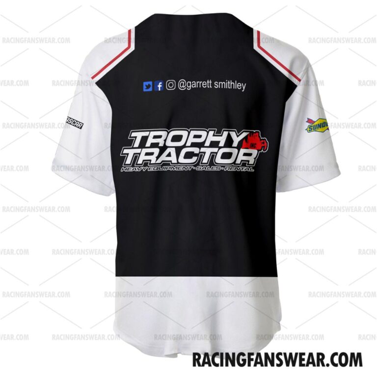 Nascar store - Loyal fans of Garrett Smithley's Unisex Baseball Jerseys,Kid Baseball Jerseys,Youth Baseball Jerseys:vintage nascar racing suit,uniform,apparel,shirts,merch,hoodie,jackets,shorts,sweatshirt,outfits,clothes