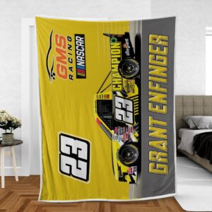 Grant Enfinger Nascar 2023 Racing Carpet Living Room Area Rugs Doormats Blanket Flag Home 9 Nascar store - Loyal fans of Grant Enfinger's Rug,Doormat,Blanket Microfiber Fleece,Blanket Premium Sherpa,House Flag:vintage nascar racing suit,uniform,apparel,shirts,merch,hoodie,jackets,shorts,sweatshirt,outfits,clothes