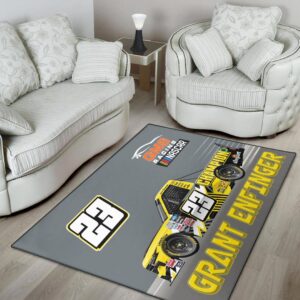 Grant Enfinger Nascar Racing 2023 Carpet Living Room Area Rugs Doormats Blanket Flag Home 2 Nascar store - Loyal fans of Grant Enfinger's Rug,Doormat,Blanket Microfiber Fleece,Blanket Premium Sherpa,House Flag:vintage nascar racing suit,uniform,apparel,shirts,merch,hoodie,jackets,shorts,sweatshirt,outfits,clothes