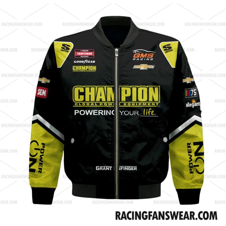 Nascar store - Loyal fans of Grant Enfinger's Bomber Jacket,Unisex Thick Coat,Unisex Sleeveless Hoodie,Unisex Hooded T-Shirt,Kid Sleeveless Hoodie,Kid Hooded T-Shirts,Kid Thick Coat:vintage nascar racing suit,uniform,apparel,shirts,merch,hoodie,jackets,shorts,sweatshirt,outfits,clothes