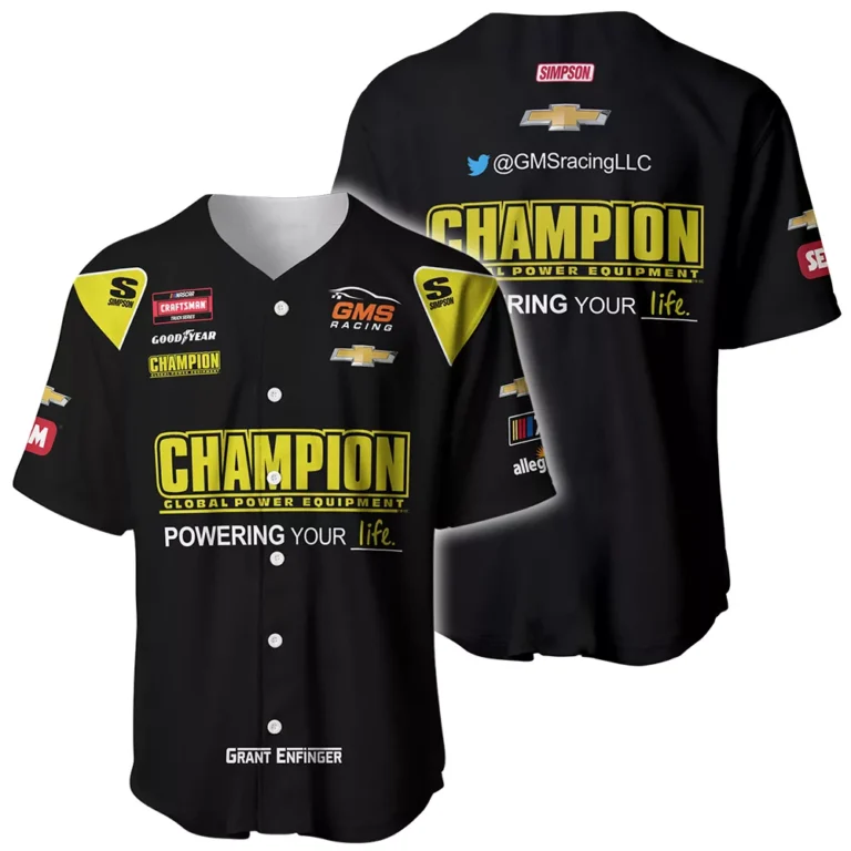 Nascar store - Loyal fans of Grant Enfinger's Unisex Baseball Jerseys,Kid Baseball Jerseys,Youth Baseball Jerseys:vintage nascar racing suit,uniform,apparel,shirts,merch,hoodie,jackets,shorts,sweatshirt,outfits,clothes