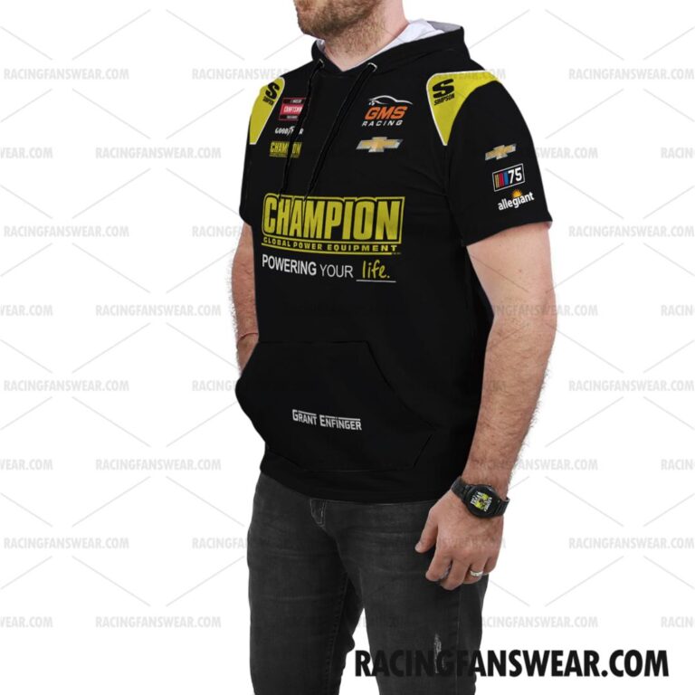 Nascar store - Loyal fans of Grant Enfinger's Bomber Jacket,Unisex Thick Coat,Unisex Sleeveless Hoodie,Unisex Hooded T-Shirt,Kid Sleeveless Hoodie,Kid Hooded T-Shirts,Kid Thick Coat:vintage nascar racing suit,uniform,apparel,shirts,merch,hoodie,jackets,shorts,sweatshirt,outfits,clothes