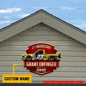 Grant Enfinger Nascar Racing Customize Name Home Cut Metal Signs 3 Nascar store - Loyal fans of Grant Enfinger's Cut Metal Signs:vintage nascar racing suit,uniform,apparel,shirts,merch,hoodie,jackets,shorts,sweatshirt,outfits,clothes
