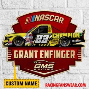 Grant Enfinger Nascar Racing Customize Name Home Cut Metal Signs 4 Nascar store - Loyal fans of Grant Enfinger's Cut Metal Signs:vintage nascar racing suit,uniform,apparel,shirts,merch,hoodie,jackets,shorts,sweatshirt,outfits,clothes