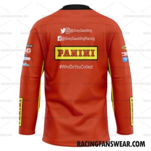 Gray Gaulding Nascar Racing 2023 Uniform Apparel Clothes Adult Youth Hockey Jersey 1 Nascar store - Loyal fans of Gray Gaulding's Men's Hockey Jerseys,WoMen's Hockey Jerseys,Youth's Hockey Jerseys:vintage nascar racing suit,uniform,apparel,shirts,merch,hoodie,jackets,shorts,sweatshirt,outfits,clothes