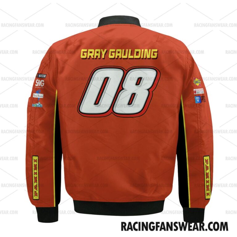 Nascar store - Loyal fans of Gray Gaulding's Bomber Jacket,Unisex Thick Coat,Unisex Sleeveless Hoodie,Unisex Hooded T-Shirt,Kid Sleeveless Hoodie,Kid Hooded T-Shirts,Kid Thick Coat:vintage nascar racing suit,uniform,apparel,shirts,merch,hoodie,jackets,shorts,sweatshirt,outfits,clothes