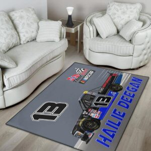 Hailie Deegan Nascar Racing 2023 Carpet Living Room Area Rugs Doormats Blanket Flag Home 2 Nascar store - Loyal fans of Hailie Deegan's Rug,Doormat,Blanket Microfiber Fleece,Blanket Premium Sherpa,House Flag:vintage nascar racing suit,uniform,apparel,shirts,merch,hoodie,jackets,shorts,sweatshirt,outfits,clothes