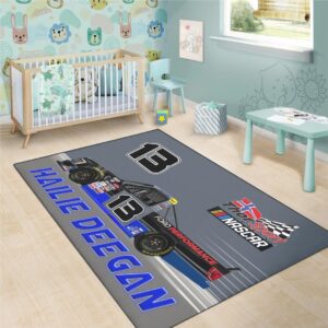 Hailie Deegan Nascar Racing 2023 Carpet Living Room Area Rugs Doormats Blanket Flag Home 4 Nascar store - Loyal fans of Hailie Deegan's Rug,Doormat,Blanket Microfiber Fleece,Blanket Premium Sherpa,House Flag:vintage nascar racing suit,uniform,apparel,shirts,merch,hoodie,jackets,shorts,sweatshirt,outfits,clothes