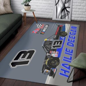 Hailie Deegan Nascar Racing 2023 Carpet Living Room Area Rugs Doormats Blanket Flag Home 1 Nascar store - Loyal fans of Hailie Deegan's Rug,Doormat,Blanket Microfiber Fleece,Blanket Premium Sherpa,House Flag:vintage nascar racing suit,uniform,apparel,shirts,merch,hoodie,jackets,shorts,sweatshirt,outfits,clothes