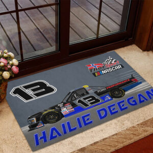 Hailie Deegan Nascar Racing 2023 Carpet Living Room Area Rugs Doormats Blanket Flag Home 6 Nascar store - Loyal fans of Hailie Deegan's Rug,Doormat,Blanket Microfiber Fleece,Blanket Premium Sherpa,House Flag:vintage nascar racing suit,uniform,apparel,shirts,merch,hoodie,jackets,shorts,sweatshirt,outfits,clothes