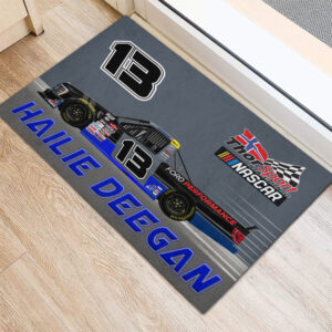 Hailie Deegan Nascar Racing 2023 Carpet Living Room Area Rugs Doormats Blanket Flag Home 5 Nascar store - Loyal fans of Hailie Deegan's Rug,Doormat,Blanket Microfiber Fleece,Blanket Premium Sherpa,House Flag:vintage nascar racing suit,uniform,apparel,shirts,merch,hoodie,jackets,shorts,sweatshirt,outfits,clothes