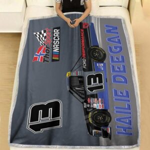 Hailie Deegan Nascar Racing 2023 Carpet Living Room Area Rugs Doormats Blanket Flag Home 9 Nascar store - Loyal fans of Hailie Deegan's Rug,Doormat,Blanket Microfiber Fleece,Blanket Premium Sherpa,House Flag:vintage nascar racing suit,uniform,apparel,shirts,merch,hoodie,jackets,shorts,sweatshirt,outfits,clothes