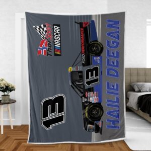 Hailie Deegan Nascar Racing 2023 Carpet Living Room Area Rugs Doormats Blanket Flag Home 10 Nascar store - Loyal fans of Hailie Deegan's Rug,Doormat,Blanket Microfiber Fleece,Blanket Premium Sherpa,House Flag:vintage nascar racing suit,uniform,apparel,shirts,merch,hoodie,jackets,shorts,sweatshirt,outfits,clothes