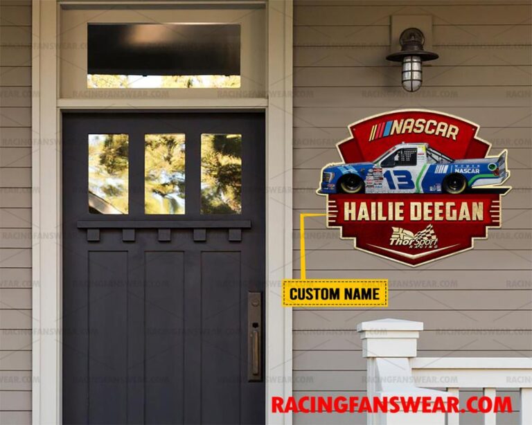 Nascar store - Loyal fans of Hailie Deegan's Cut Metal Signs:vintage nascar racing suit,uniform,apparel,shirts,merch,hoodie,jackets,shorts,sweatshirt,outfits,clothes