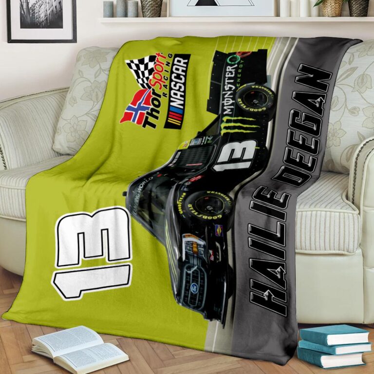 Nascar store - Loyal fans of Hailie Deegan's Rug,Doormat,Blanket Microfiber Fleece,Blanket Premium Sherpa,House Flag:vintage nascar racing suit,uniform,apparel,shirts,merch,hoodie,jackets,shorts,sweatshirt,outfits,clothes