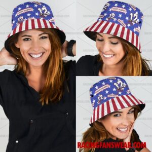 Independence Day Bobby Allison Nascar Racing Bucket Hat 1 Nascar store - Loyal fans of Bobby Allison's Bucket Hat:vintage nascar racing suit,uniform,apparel,shirts,merch,hoodie,jackets,shorts,sweatshirt,outfits,clothes