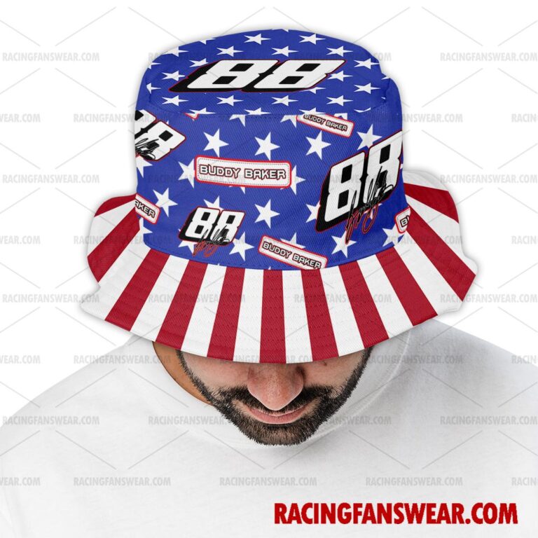 Nascar store - Loyal fans of Buddy Baker's Bucket Hat:vintage nascar racing suit,uniform,apparel,shirts,merch,hoodie,jackets,shorts,sweatshirt,outfits,clothes