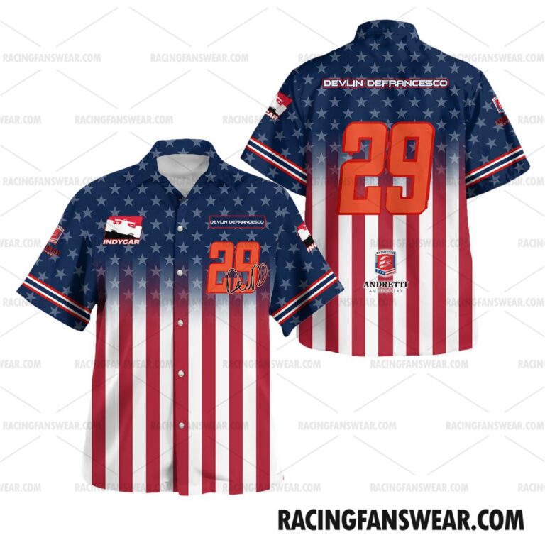 IndyCar store - Loyal fans of Devlin DeFrancesco's Unisex Baseball Jerseys,Unisex Short Pants,Unisex Hawaiian Shirt,Unisex Button Shirt,Kid Short Pants,Kid Baseball Jerseys,Youth Baseball Jerseys,Kid Hawaiian Shirt,Kid Button Shirt:Vintage indycar racing suit,uniform,apparel,shirts,merch,hoodie,jackets,shorts,sweatshirt,outfits,clothes