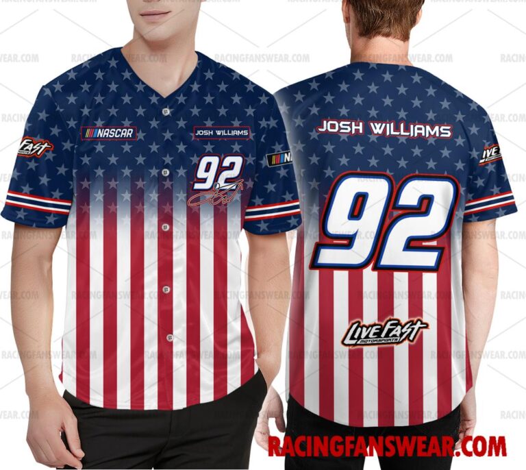 Nascar store - Loyal fans of Josh Williams's Unisex Baseball Jerseys,Unisex Short Pants,Unisex Hawaiian Shirt,Unisex Button Shirt,Kid Short Pants,Kid Baseball Jerseys,Youth Baseball Jerseys,Kid Hawaiian Shirt,Kid Button Shirt:vintage nascar racing suit,uniform,apparel,shirts,merch,hoodie,jackets,shorts,sweatshirt,outfits,clothes