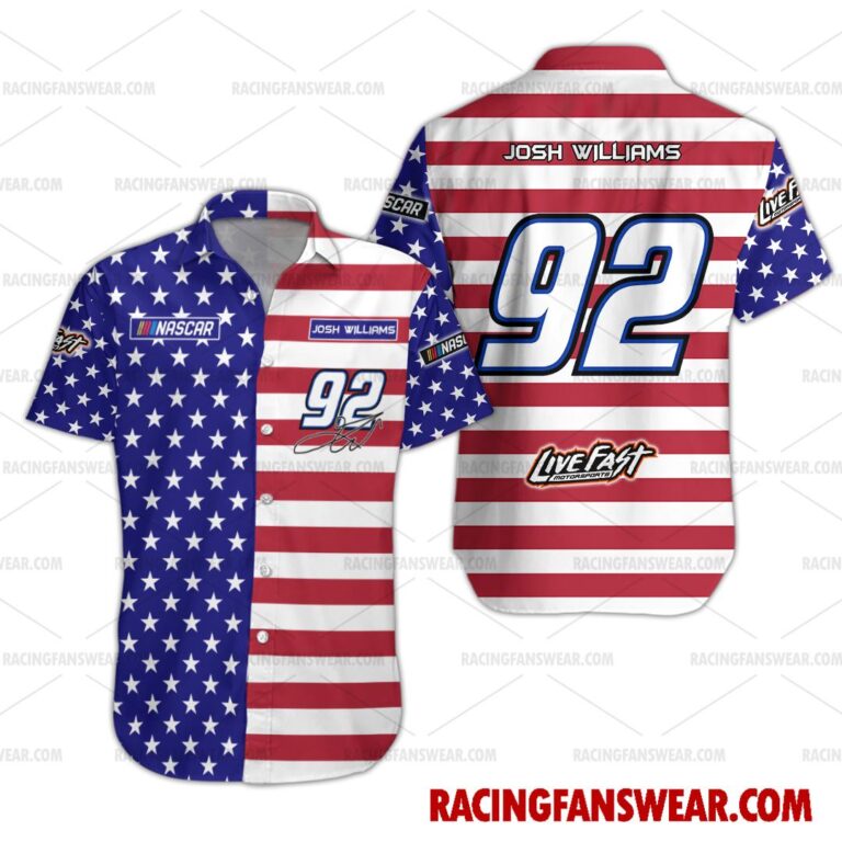 Nascar store - Loyal fans of Josh Williams's Unisex Baseball Jerseys,Unisex Short Pants,Unisex Hawaiian Shirt,Unisex Button Shirt,Kid Short Pants,Kid Baseball Jerseys,Youth Baseball Jerseys,Kid Hawaiian Shirt,Kid Button Shirt:vintage nascar racing suit,uniform,apparel,shirts,merch,hoodie,jackets,shorts,sweatshirt,outfits,clothes