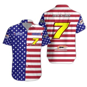 Independence Day Justin Allgaier Nascar Racing Baseball Jersey Button Hawaiian Shirts Short Pants 4 Nascar store - Loyal fans of Justin Allgaier's Unisex Hawaiian Shirt,Unisex Button Shirt,Unisex Baseball Jerseys,Unisex Short Pants,Kid Hawaiian Shirt,Kid Button Shirt,Kid Short Pants,Kid Baseball Jerseys,Youth Baseball Jerseys:vintage nascar racing suit,uniform,apparel,shirts,merch,hoodie,jackets,shorts,sweatshirt,outfits,clothes