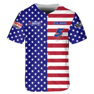 Independence Day Kyle Larson Nascar Racing Baseball Jersey Button Hawaiian Shirts Short Pants 8 Nascar store - Loyal fans of Kyle Larson's Unisex Hawaiian Shirt,Unisex Button Shirt,Unisex Baseball Jerseys,Unisex Short Pants,Kid Hawaiian Shirt,Kid Button Shirt,Kid Short Pants,Kid Baseball Jerseys,Youth Baseball Jerseys:vintage nascar racing suit,uniform,apparel,shirts,merch,hoodie,jackets,shorts,sweatshirt,outfits,clothes