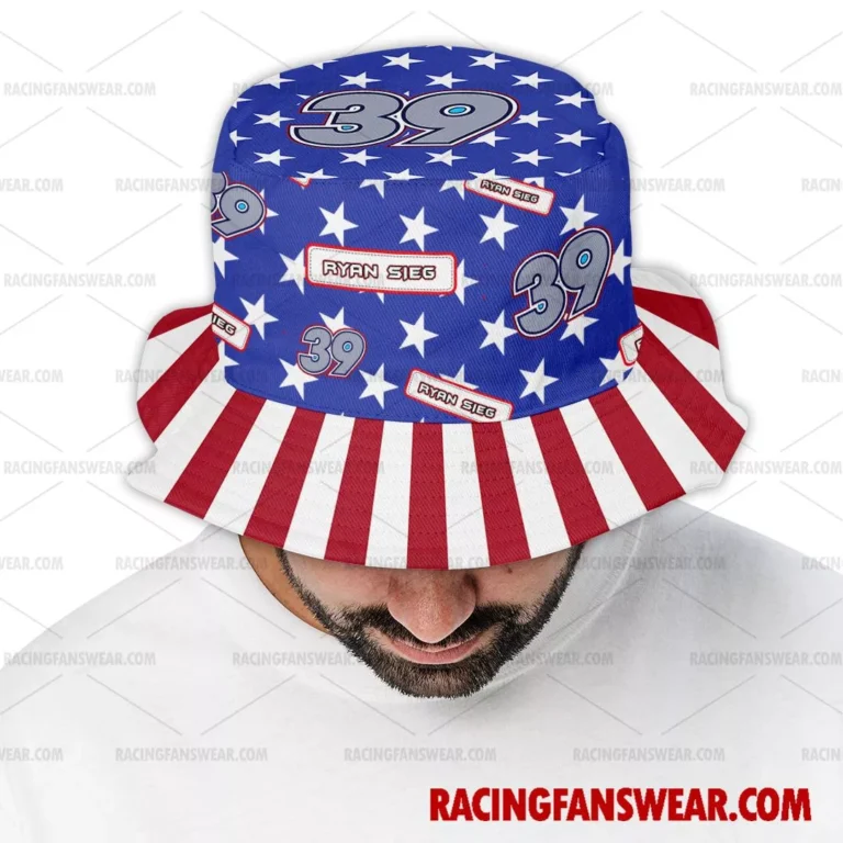 Nascar store - Loyal fans of Ryan Sieg's Bucket Hat:vintage nascar racing suit,uniform,apparel,shirts,merch,hoodie,jackets,shorts,sweatshirt,outfits,clothes
