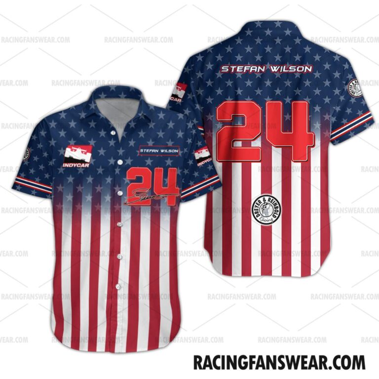 IndyCar store - Loyal fans of Stefan Wilson's Unisex Baseball Jerseys,Unisex Short Pants,Unisex Hawaiian Shirt,Unisex Button Shirt,Kid Short Pants,Kid Baseball Jerseys,Youth Baseball Jerseys,Kid Hawaiian Shirt,Kid Button Shirt:Vintage indycar racing suit,uniform,apparel,shirts,merch,hoodie,jackets,shorts,sweatshirt,outfits,clothes