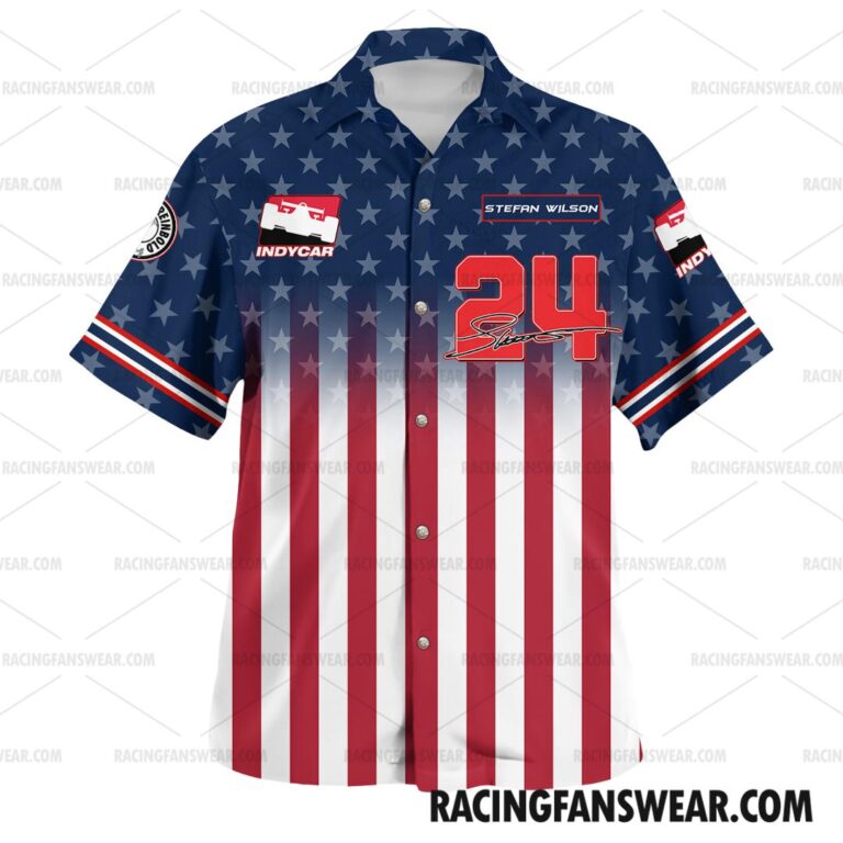 IndyCar store - Loyal fans of Stefan Wilson's Unisex Baseball Jerseys,Unisex Short Pants,Unisex Hawaiian Shirt,Unisex Button Shirt,Kid Short Pants,Kid Baseball Jerseys,Youth Baseball Jerseys,Kid Hawaiian Shirt,Kid Button Shirt:Vintage indycar racing suit,uniform,apparel,shirts,merch,hoodie,jackets,shorts,sweatshirt,outfits,clothes