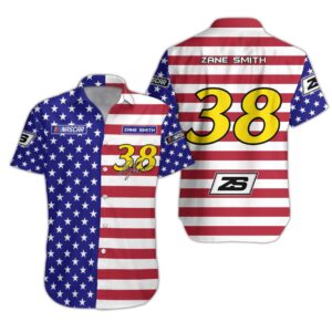Independence Day Zane Smith Nascar Racing Baseball Jersey Button Hawaiian Shirts Short Pants 4 Nascar store - Loyal fans of Zane Smith's Unisex Hawaiian Shirt,Unisex Button Shirt,Unisex Baseball Jerseys,Unisex Short Pants,Kid Hawaiian Shirt,Kid Button Shirt,Kid Short Pants,Kid Baseball Jerseys,Youth Baseball Jerseys:vintage nascar racing suit,uniform,apparel,shirts,merch,hoodie,jackets,shorts,sweatshirt,outfits,clothes