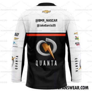 Jake Garcia Nascar Racing 2023 Suit Uniform Apparel Clothes Adult Youth Hockey Jersey 1 Nascar store - Loyal fans of Jake Garcia's Men's Hockey Jerseys,WoMen's Hockey Jerseys,Youth's Hockey Jerseys:vintage nascar racing suit,uniform,apparel,shirts,merch,hoodie,jackets,shorts,sweatshirt,outfits,clothes